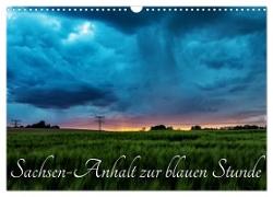 Sachsen-Anhalt zur blauen Stunde (Wandkalender 2024 DIN A3 quer), CALVENDO Monatskalender