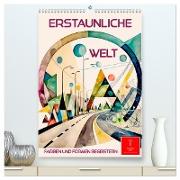 Erstaunliche Welt (hochwertiger Premium Wandkalender 2024 DIN A2 hoch), Kunstdruck in Hochglanz