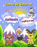 Carte de Colorat cu Animale copii 2-5 ani