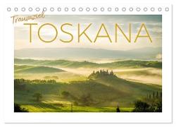 Traumziel Toskana (Tischkalender 2024 DIN A5 quer), CALVENDO Monatskalender