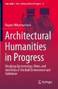 Architectural Humanities in Progress