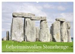 Geheimnisvolles Stonehenge (Wandkalender 2024 DIN A2 quer), CALVENDO Monatskalender