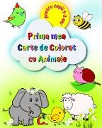 Prima mea Carte de Colorat cu Animale pentru copii 1-3 ani