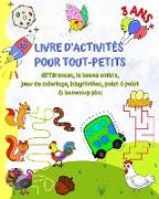 Livre d'Activités pour Tout-Petits 3 ans+