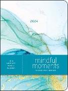 Mindful Moments 12-Month 2024 Monthly/Weekly Planner Calendar