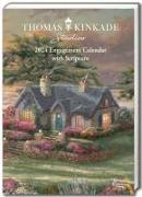 Thomas Kinkade Studios 12-Month 2024 Monthly/Weekly Engagement Calendar with Scr
