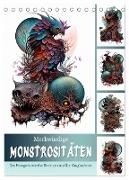 Merkwürdige Monstrositäten (Tischkalender 2024 DIN A5 hoch), CALVENDO Monatskalender