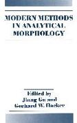 Modern Methods in Analytical Morphology