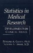 Statistics in Medical Research: Developments in Clinical Trials
