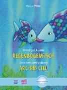 Schlaf gut, kleiner Regenbogenfisch. Kinderbuch Deutsch-Französisch