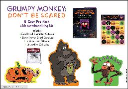 Grumpy Monkey Don't Be Scared 8-Copy Pre-pack with Merchandising Kit