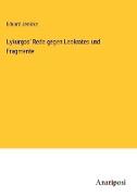 Lykurgos' Rede gegen Leokrates und Fragmente