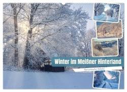 Winter im Meißner Hinterland (Wandkalender 2024 DIN A2 quer), CALVENDO Monatskalender