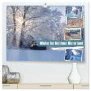 Winter im Meißner Hinterland (Premium, hochwertiger DIN A2 Wandkalender 2024, Kunstdruck in Hochglanz)