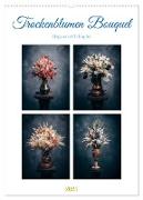 Trockenblumen Bouquet (Wandkalender 2024 DIN A2 hoch), CALVENDO Monatskalender