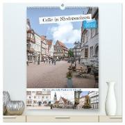 Celle in Niedersachsen (hochwertiger Premium Wandkalender 2024 DIN A2 hoch), Kunstdruck in Hochglanz