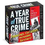 Year of True Crime Page-A-Day Calendar 2024