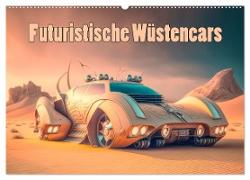 Futuristische Wüstencars (Wandkalender 2024 DIN A2 quer), CALVENDO Monatskalender