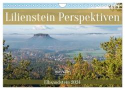 Lilienstein Perspektiven - Elbsandstein (Wandkalender 2024 DIN A4 quer), CALVENDO Monatskalender