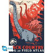 JURASSIC WORLD - Poster «Back Country»