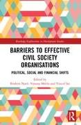 Barriers to Effective Civil Society Organisations