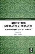 Interpreting International Education