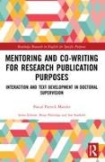 Mentoring and Co-Writing for Research Publication Purposes