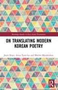 On Translating Modern Korean Poetry