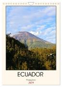 Ecuador - Terminplaner (Wandkalender 2024 DIN A4 hoch), CALVENDO Monatskalender