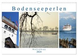 Bodenseeperlen (Wandkalender 2024 DIN A3 quer), CALVENDO Monatskalender