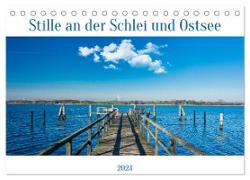 Stille an der Schlei und Ostsee (Tischkalender 2024 DIN A5 quer), CALVENDO Monatskalender