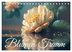 Blumen Traum (Tischkalender 2024 DIN A5 quer), CALVENDO Monatskalender