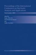 Proceedings of the International Conference on Stochastic Analysis and Applications