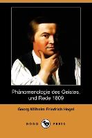 Phanomenologie Des Geistes, Und Rede 1809 (Dodo Press)