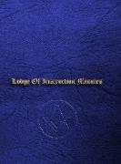 Craft Masonic LOI Minute Book