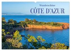 Wunderschöne Côte d'Azur (Wandkalender 2024 DIN A2 quer), CALVENDO Monatskalender