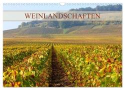 Weinlandschaften (Wandkalender 2024 DIN A3 quer), CALVENDO Monatskalender