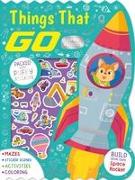 Things That Go Jumbo Activity Book: Packed with Puffy Stickers, Activities, Coloring, and More!