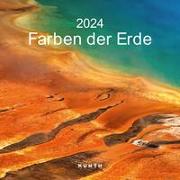 Farben der Erde - KUNTH Broschurkalender 2024