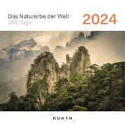 Das Naturerbe der Welt - KUNTH 366-Tage-Abreißkalender 2024