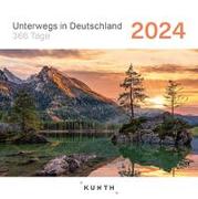 Unterwegs in Deutschland - KUNTH 366-Tage-Abreißkalender 2024