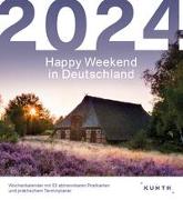 Happy Weekend in Deutschland - KUNTH Postkartenkalender 2024