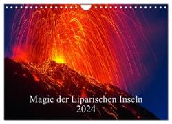Magie der Liparischen Inseln 2024 (Wandkalender 2024 DIN A4 quer), CALVENDO Monatskalender
