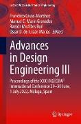 Advances in Design Engineering III