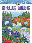 Creative Haven Gorgeous Gardens Coloring Book