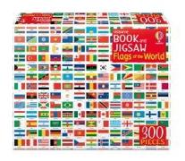 Usborne Book And Jigsaw Flags Of The World