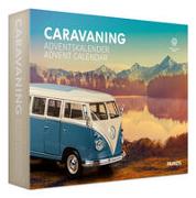 Caravaning Adventskalender, VW Bulli T1 Metall Modellbausatz im Maßstab 1:24, mit 52-seitigem Begleitbuch