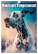 Hunde mit Temperament (Wandkalender 2024 DIN A4 hoch), CALVENDO Monatskalender