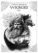 Welt und Mythologie der Wikinger (Tischkalender 2024 DIN A5 hoch), CALVENDO Monatskalender