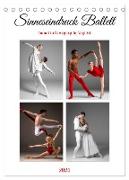 Sinneseindruck Ballett (Tischkalender 2024 DIN A5 hoch), CALVENDO Monatskalender